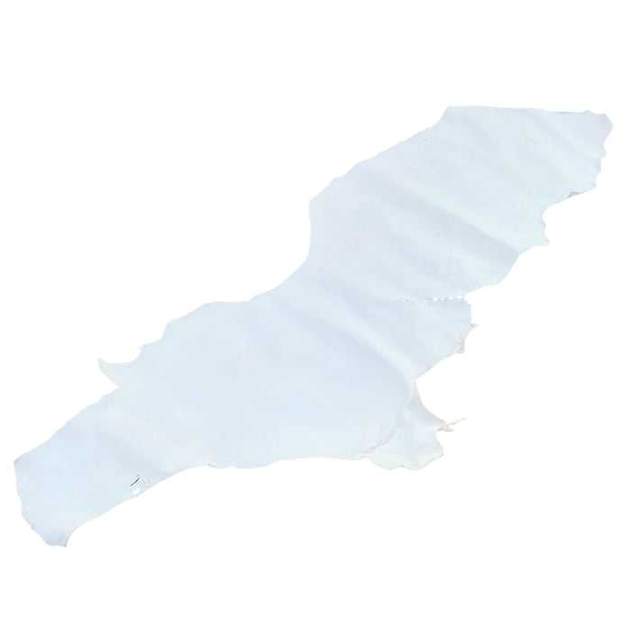 White Latigo Sides 4 oz Leather Hide