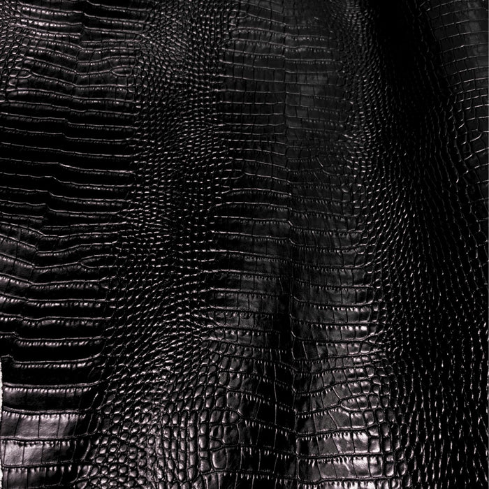Crocodile Print 3 oz. Fine Cowhide Sides - 20-24 Square Feet Croc Print Leather