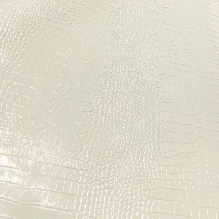 Crocodile Print 3 oz. Fine Cowhide Sides - 20-24 Square Feet Croc Print Leather