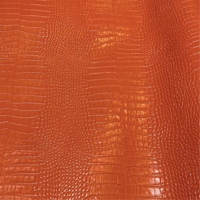 Crocodile Print 3 oz. Fine Cowhide Sides - 20-24 Square Feet Croc Print Leather