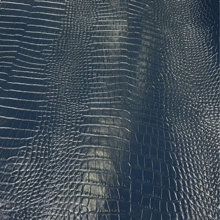 Crocodile Print 3 oz. Fine Cowhide Sides - 20-24 Square Feet Croc Print Leather