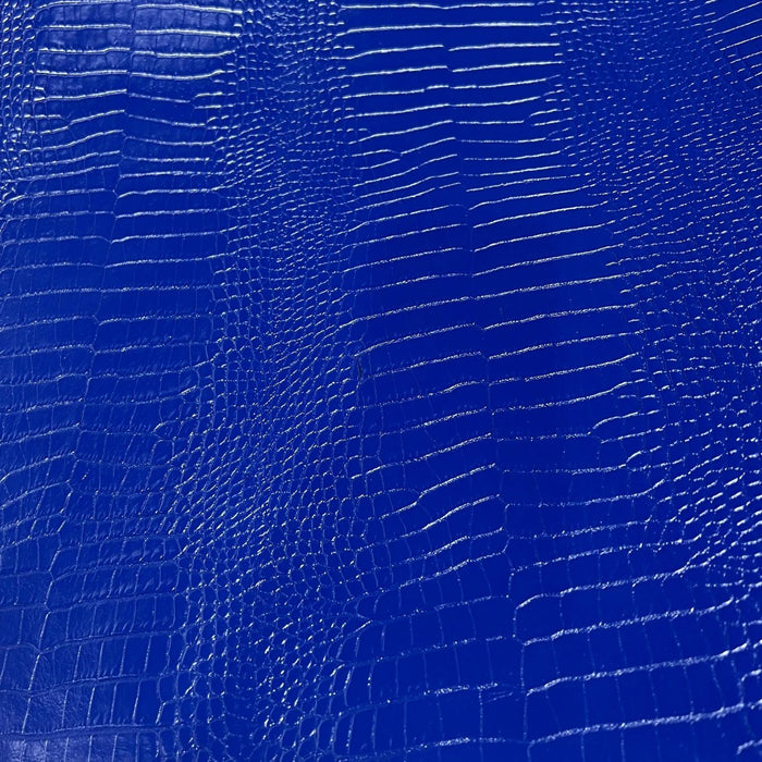 Crocodile Print 3 oz. Fine Cowhide Sides - 20-24 Square Feet Croc Print Leather