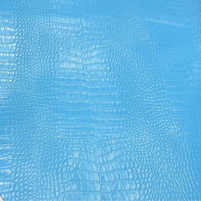 Crocodile Print 3 oz. Fine Cowhide Sides - 20-24 Square Feet Croc Print Leather