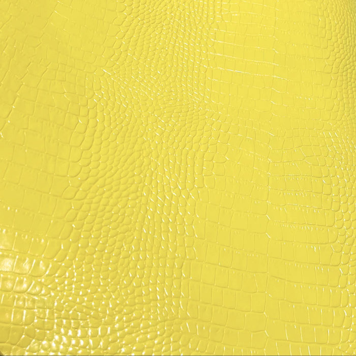 Crocodile Print 3 oz. Fine Cowhide Sides - 20-24 Square Feet Croc Print Leather
