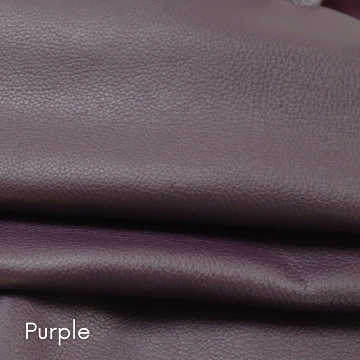 Silky Soft Garment Handbag Leather - 3 oz Cowhide Hides - Dozens of Beautiful Colors