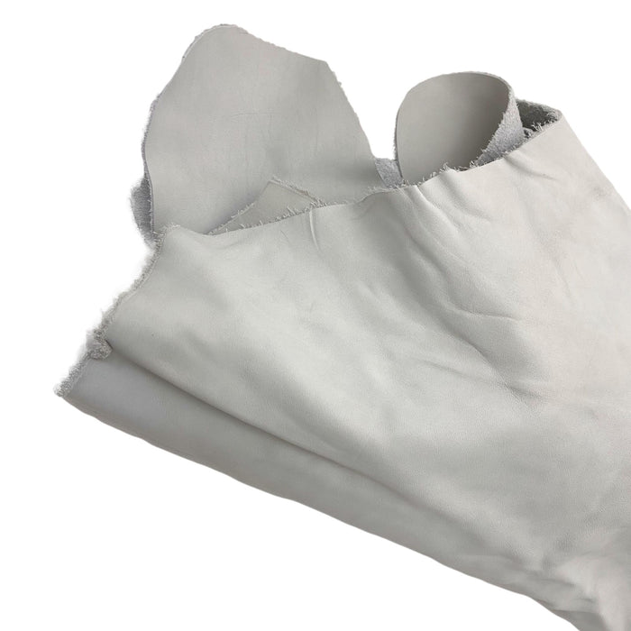 Jumbo Upholstery Pieces 3 oz Cowhide 5 lb Bag - All White or All Black