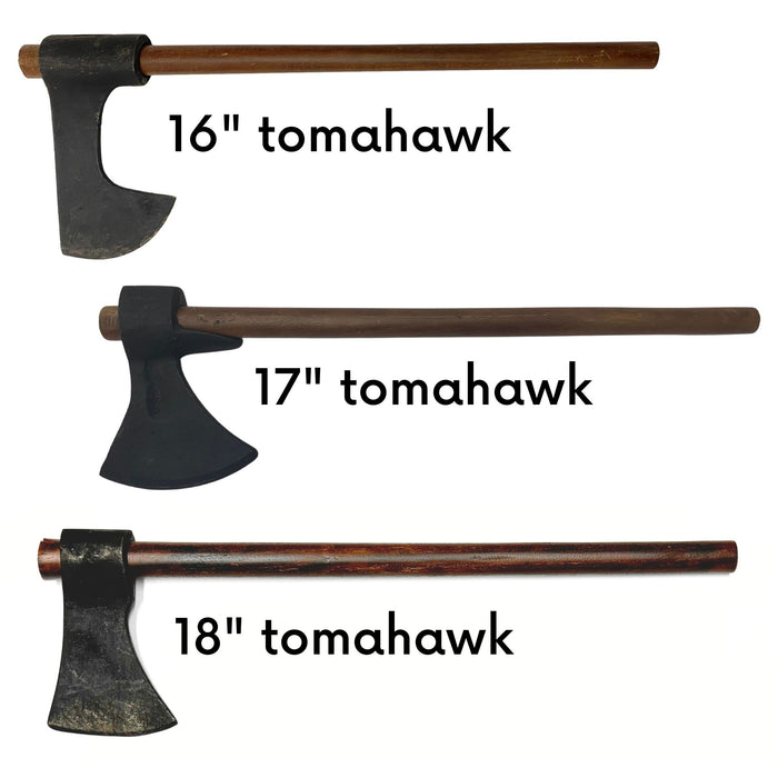 Tomahawks - 16 inch, 17 inch, or 18 inch Hawks
