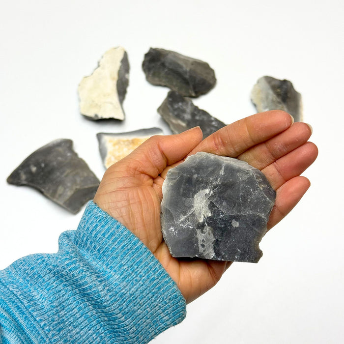 Fire Making Flint Chips 10 Pack - Primitive Fire Starting Supplies - Survival & Emergency Gear
