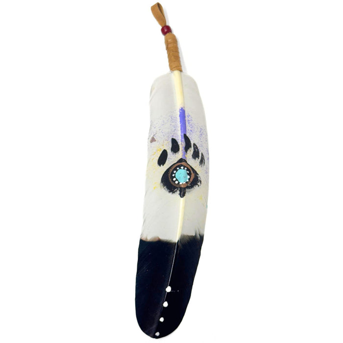 Beautiful Hand Painted Wildlife Themed Feathers