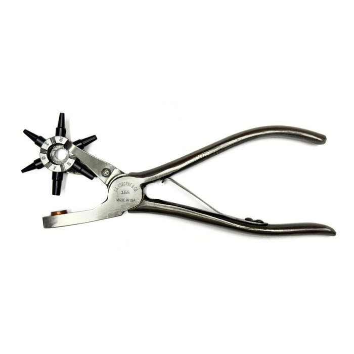 Osborne Forged Steel Rotary Punch Leather Craft Tool