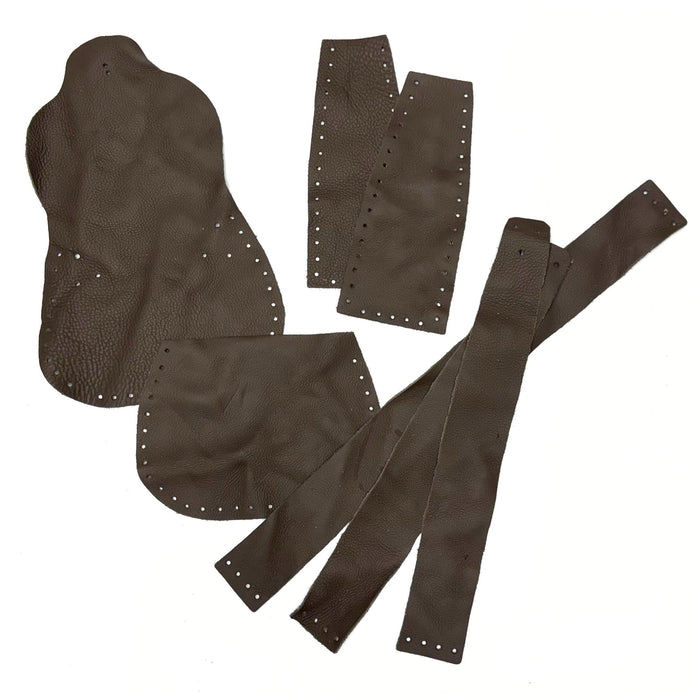 Make Your Own Leather Possible Bag Kit - DIY Rustic Cross Body Satchel - Mountain Man Wilderness Muzzleloader Pouch - Shooting Bag Craft