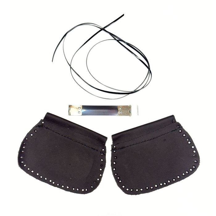 Make Your Own Flex Top Leather Coin Purse Kit - DIY Leather Squeeze Coin Purses