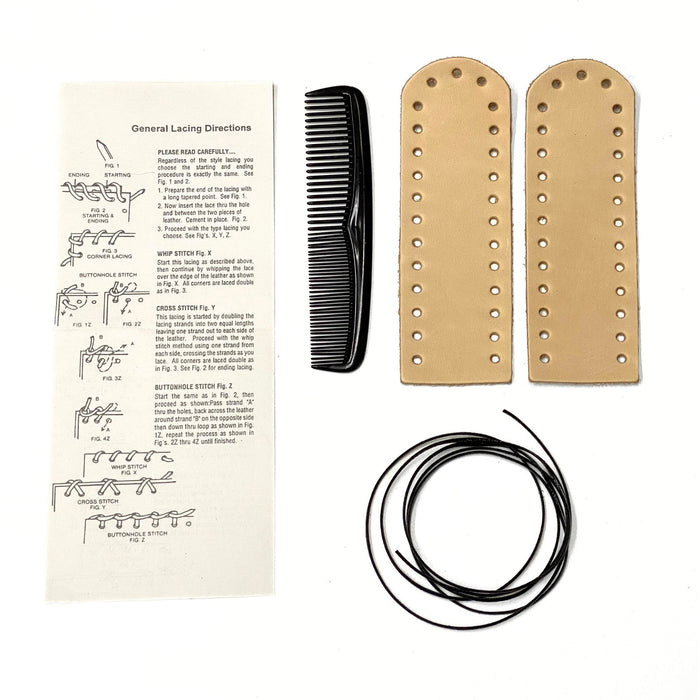 Make Your Own Leather Comb Case Kit