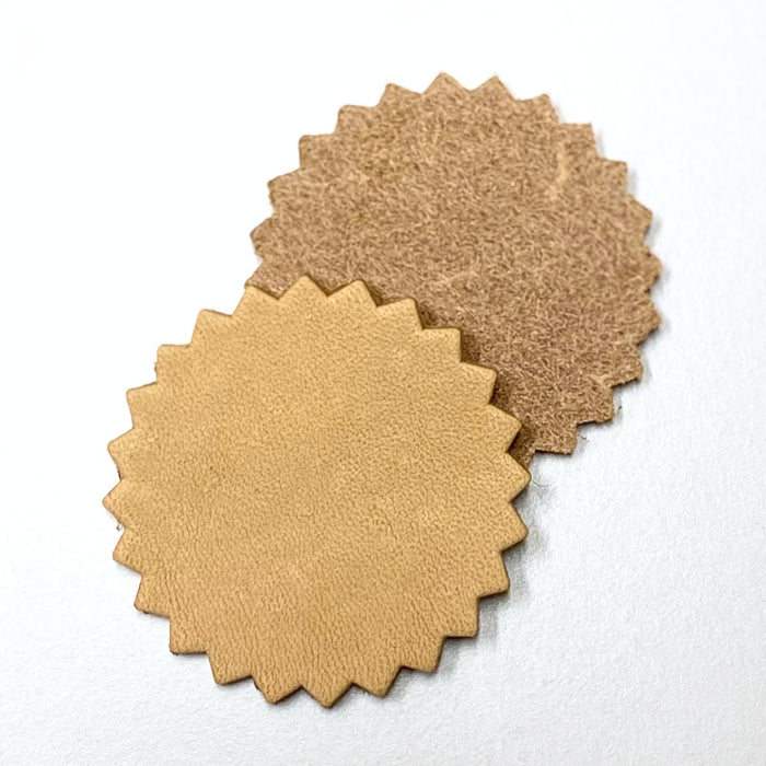 12 Pack 7-8 oz Oak Leather Conchos for Leather Crafts