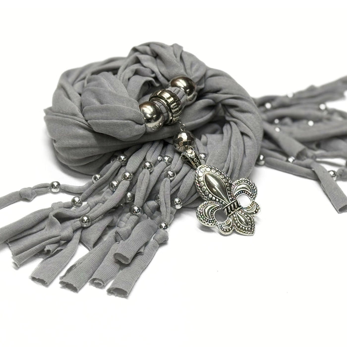 Unique Charming Fashion Scarves with Pendants - Assorted Pack of 3