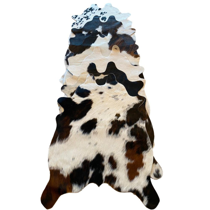 Mini Cowhide Cutouts - Assorted Patterns and Colors - Natural Hair-on Rugs - Home Accent