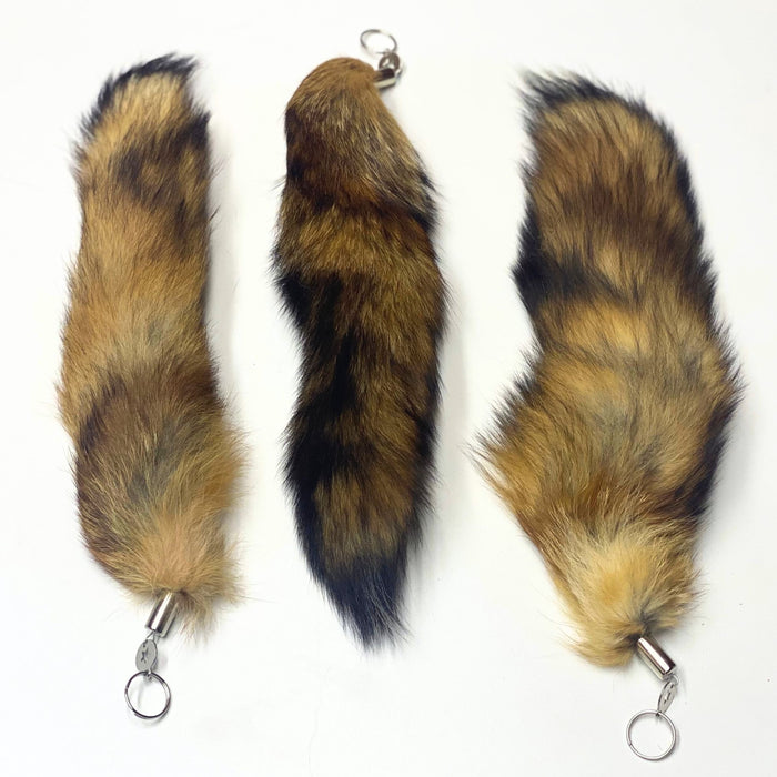 Authentic Red Fox Tail - Genuine Fur Tail for Crafts and Costumes