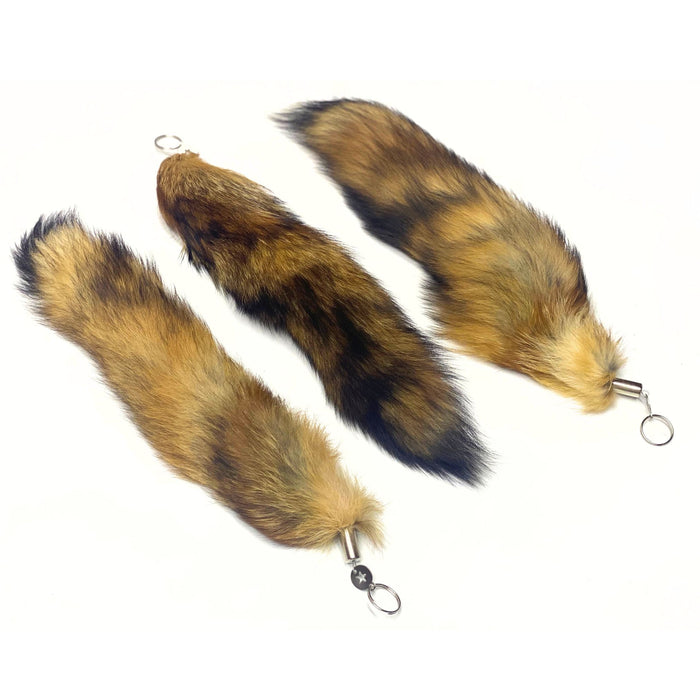 Authentic Red Fox Tail - Genuine Fur Tail for Crafts and Costumes