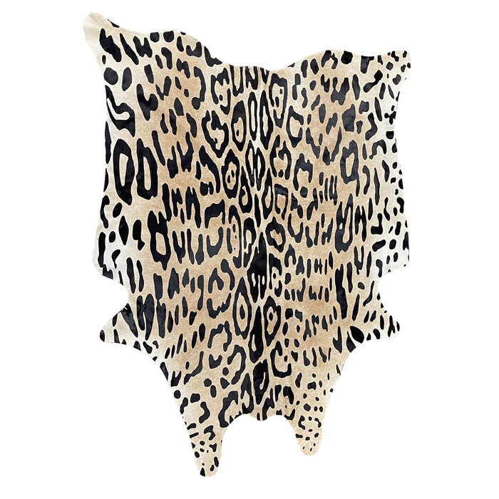 Hair On Cowhide Hides - Printed Zoo Animal Leather Rugs - Grade A
