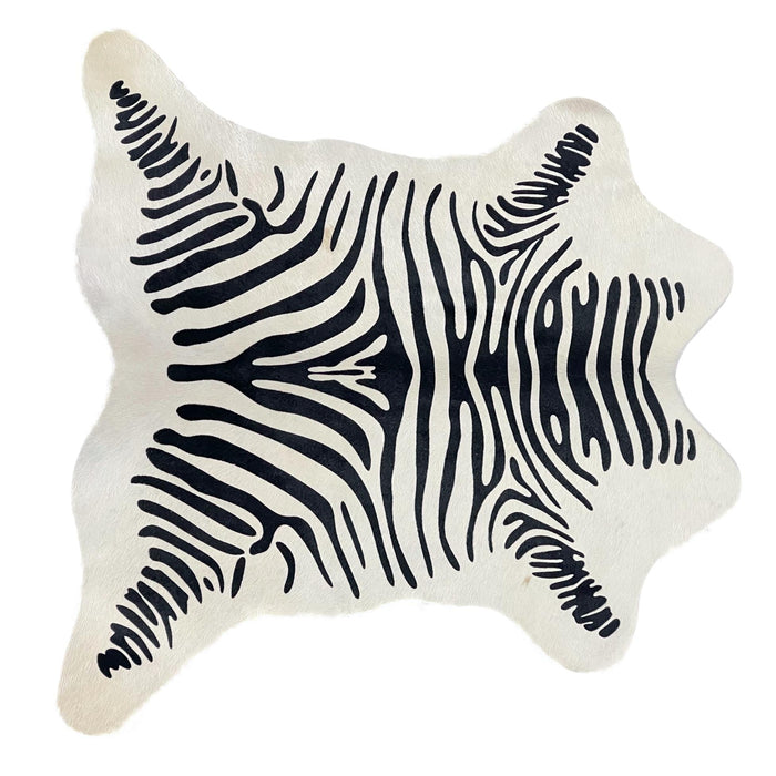 Hair On Cowhide Hides - Printed Zoo Animal Leather Rugs - Grade A