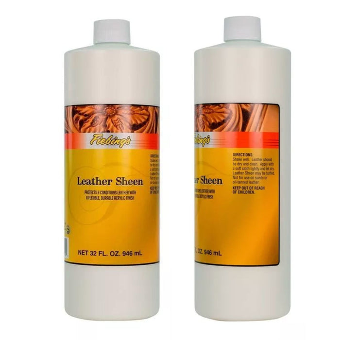 Fiebing's Leather Sheen - 4 oz - 13 oz Spray - 1 Quart
