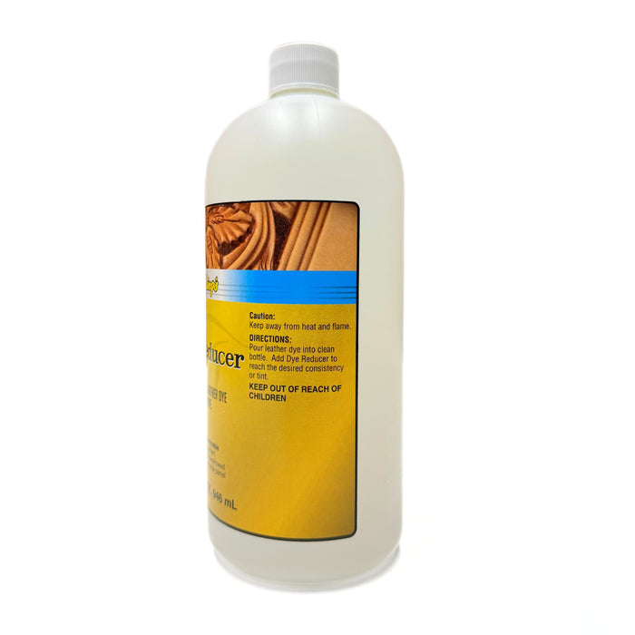 Leather Dye Solvent - Dye Reducer for Thinning Leather Dye & Pro Dye - Quart