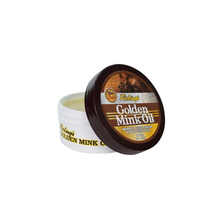 Fiebing's Mink Oil Leather Preserver Paste Dressing - 6 oz