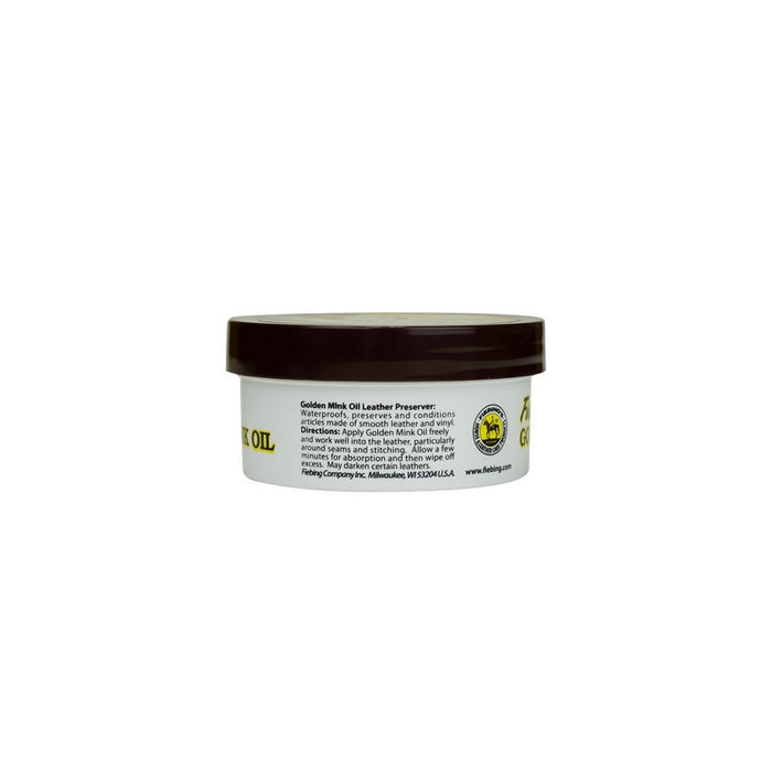 Fiebing's Mink Oil Leather Preserver Paste Dressing - 6 oz