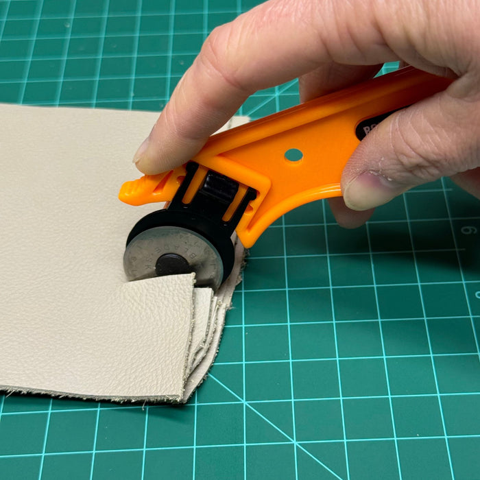 Rotary Cutter - 1" Blade - 1.75" Blade - Roller Cutters for Cutting Multi-Layers of Fabric, Leather, Paper, and Vinyl