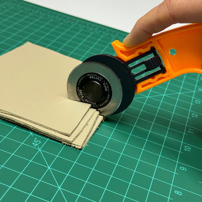 Rotary Cutter - 1" Blade - 1.75" Blade - Roller Cutters for Cutting Multi-Layers of Fabric, Leather, Paper, and Vinyl