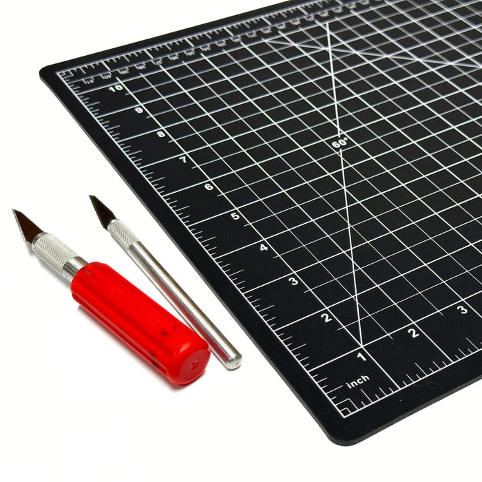 Self Healing Double Sided Ruled Rotary Cutting Mat - Small - Medium - Large