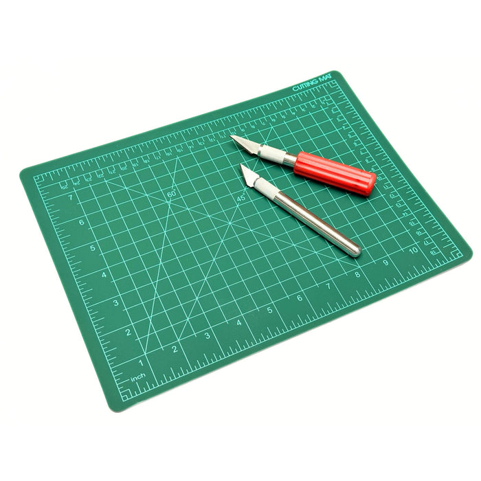 Self Healing Double Sided Ruled Rotary Cutting Mat - Small - Medium - Large