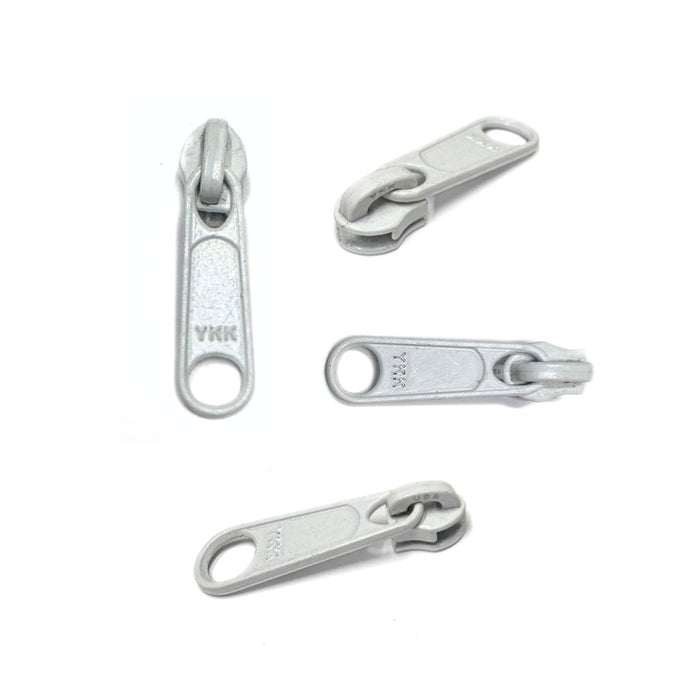 50 Nylon Zipper Pulls - Brass - Brown - Black - White