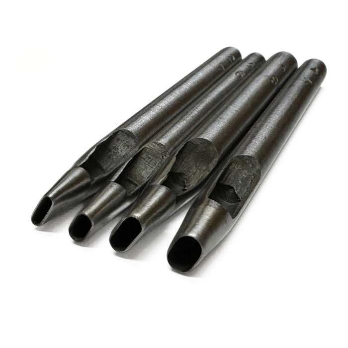 4 Piece Slot Punch Set Leathercraft Tools