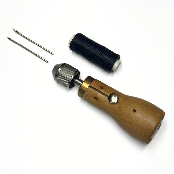 Leather Craft Awl Tool Kit For Stitching, Punching, Sewing, Repairs