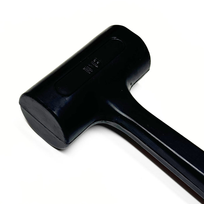 Shock Absorbing Dead Blow Rubber Mallet for Stamping and Leathercraft