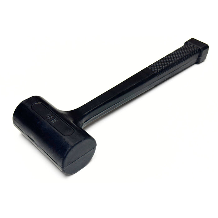 Shock Absorbing Dead Blow Rubber Mallet for Stamping and Leathercraft