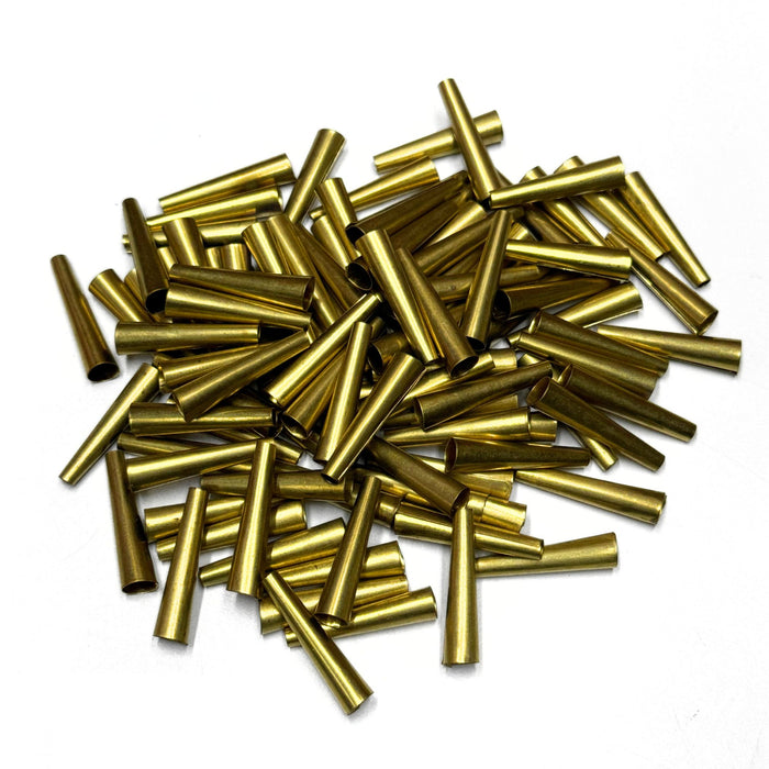 Genuine Brass Cone Beads for Jewelry Making & Crafts - 0.75" - 1" - 1.25"