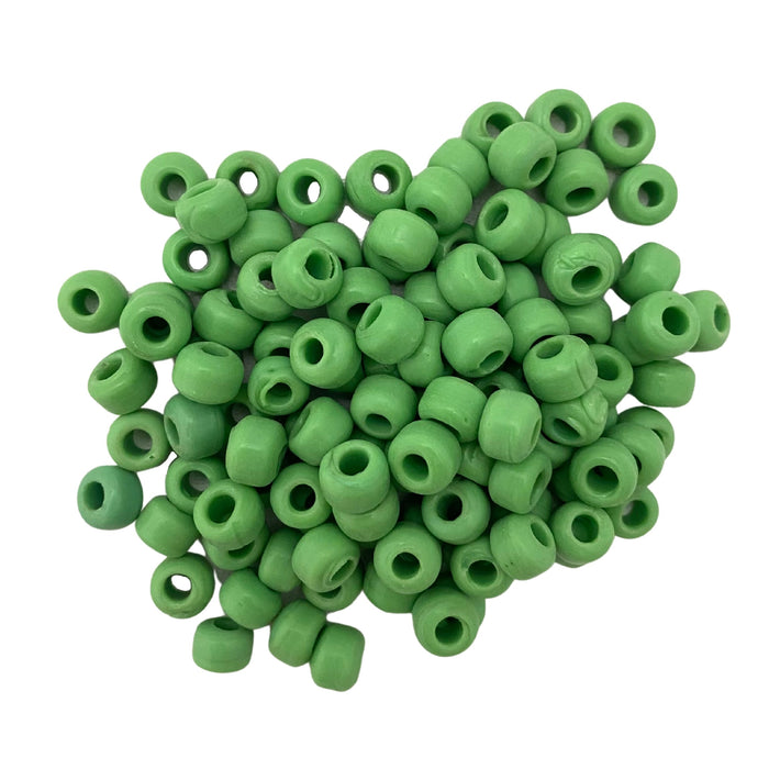 Czech Glass Crow Beads for Crafts & Jewelry Making - Black Blue Green Red White Yellow - 9 mm beads