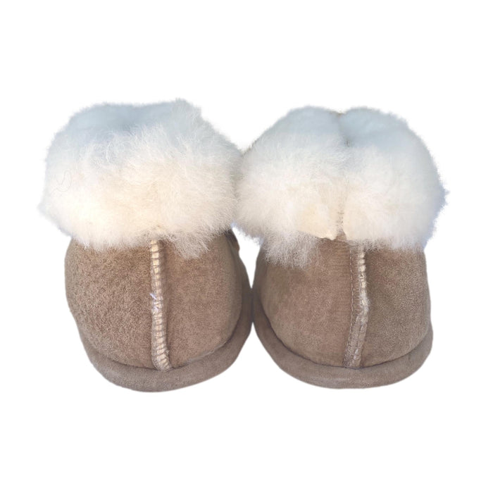 Infant Toddler Booties - Children's Sheepskin Slippers - Shearling Youth Bootees