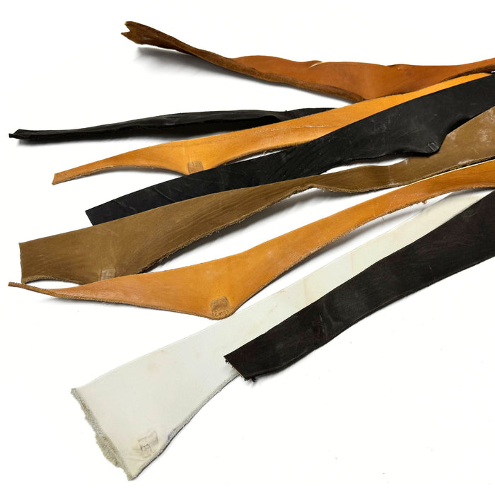 Lace Backbone Leather Pieces - 5 lb. bag