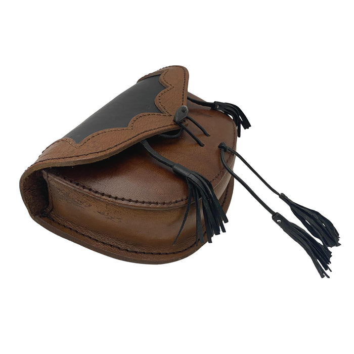 Medieval Leather Belt Bags - Outdoor Hunting Possibles Pouch - Leather Hip Purse - Utility Saddle Bag