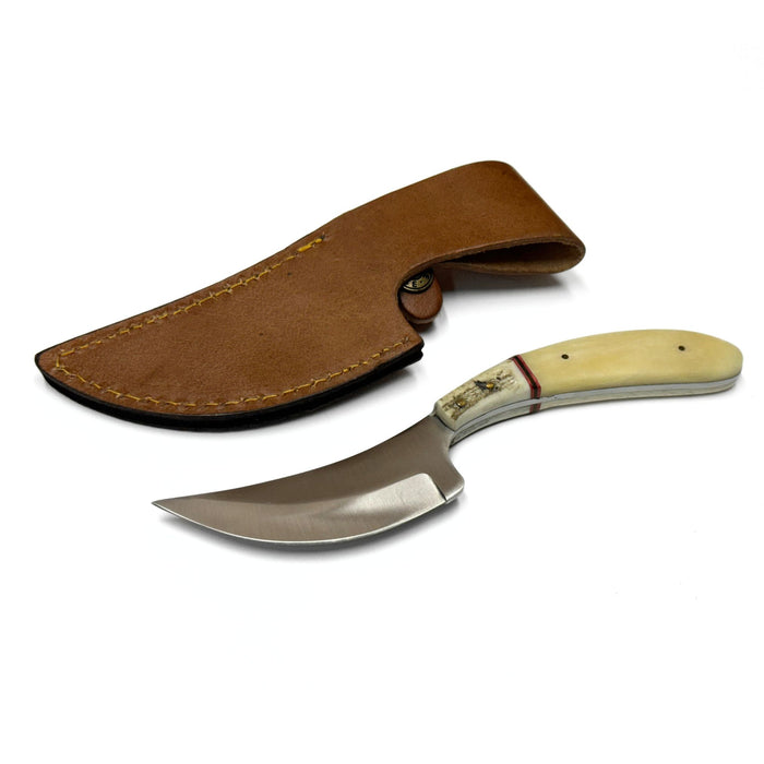 Curved Stag Skinner - Bird Wing Blade Skinner