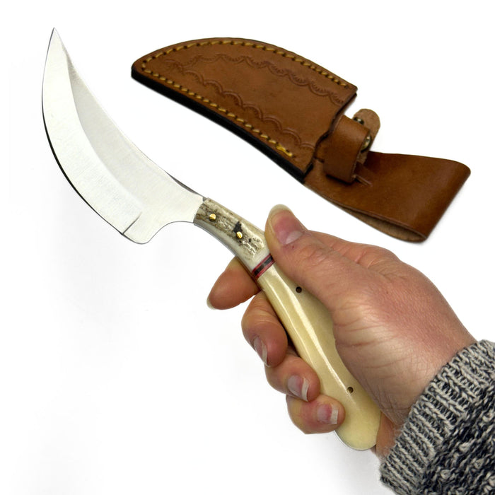 Curved Stag Skinner - Bird Wing Blade Skinner
