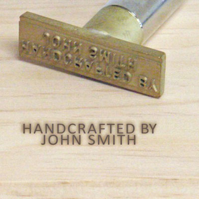 Electric Branding Iron - Custom Leather, Wood, Canvas Heat Stamp Embossing Tool