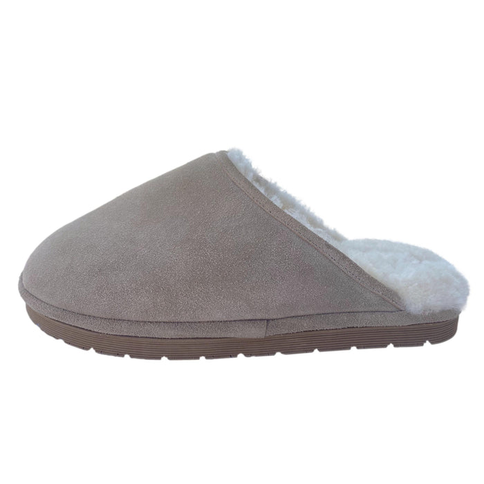 LU Sheepskin Men's Toasty Scuffs - Shearling Slip On Slippers