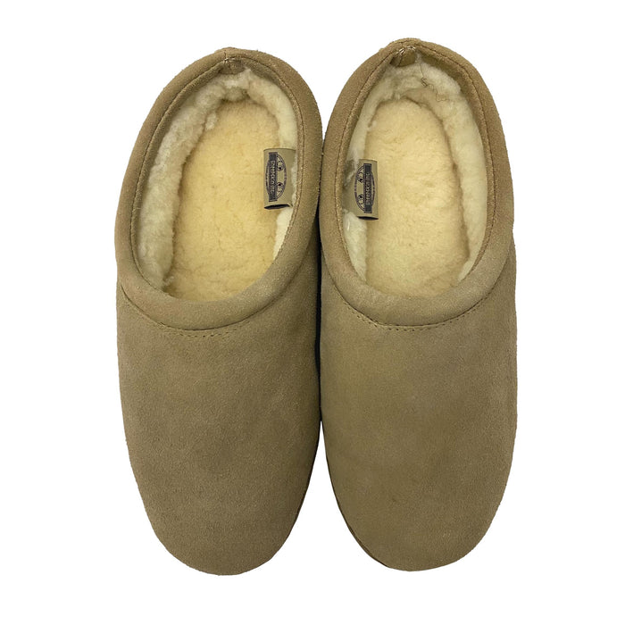 Men's Sheepskin Clogs - Shearling Slip-On Slippers