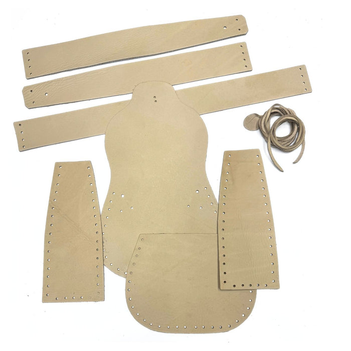 Make Your Own Leather Possible Bag Kit - DIY Rustic Cross Body Satchel - Mountain Man Wilderness Muzzleloader Pouch - Shooting Bag Craft