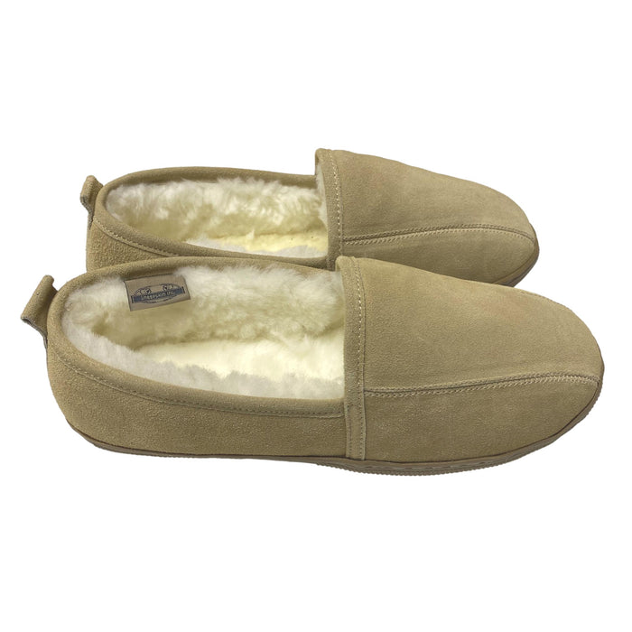 LU Men's Romeo Sheepskin Slippers - Men's Slip-Ons Shearling Slippers