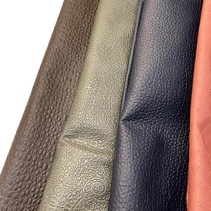 Assorted Full Grain Cowhide Leather Hides - 2-4 oz